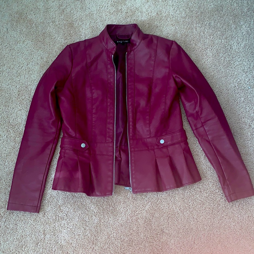 Leather jacket